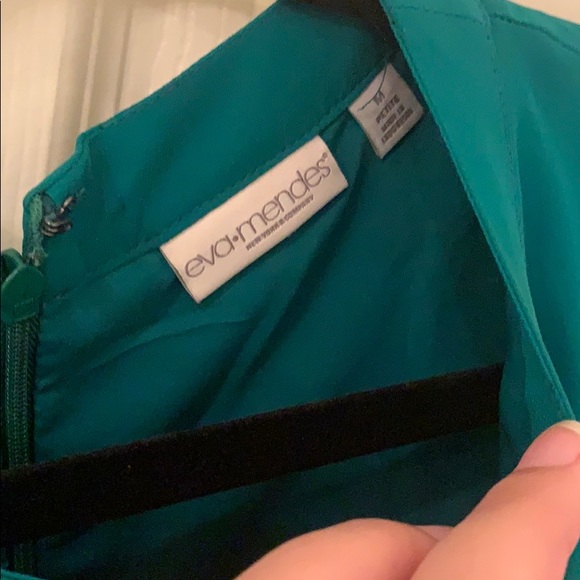 New Emerald Green Mini Dress - Picture 3 of 4